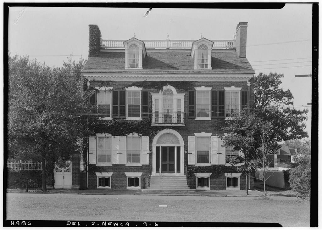 George Read II House, New Castle, Delaware (Historic American Building Survey, Library of Congress)