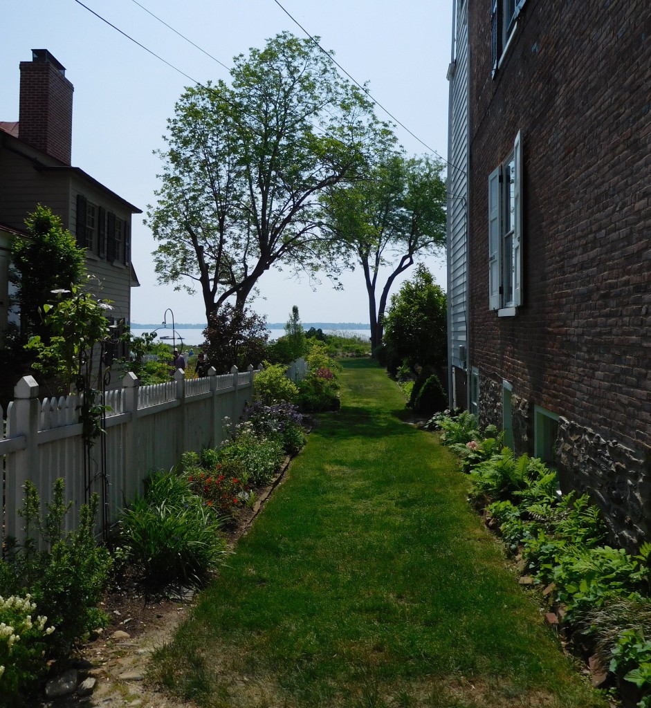 Gardens and Views of the Delaware River from The Strand in New Castle, Delaware