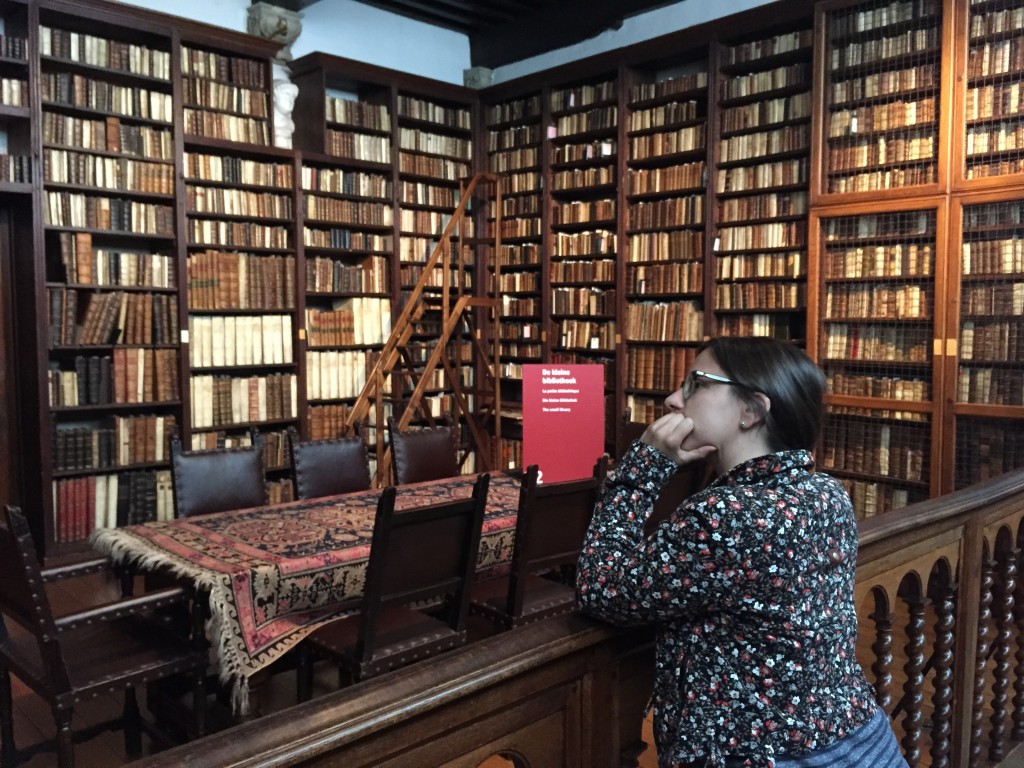 A Snapshot of the Library at Museum Plantin-Moretus, Antwerp, Belgium, June 2015