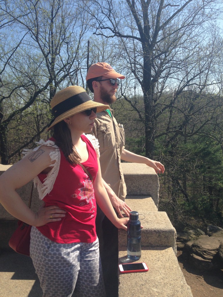 Me, My Arm's Arm, and Tyler at Gettysburg, PA (Spring 2015)
