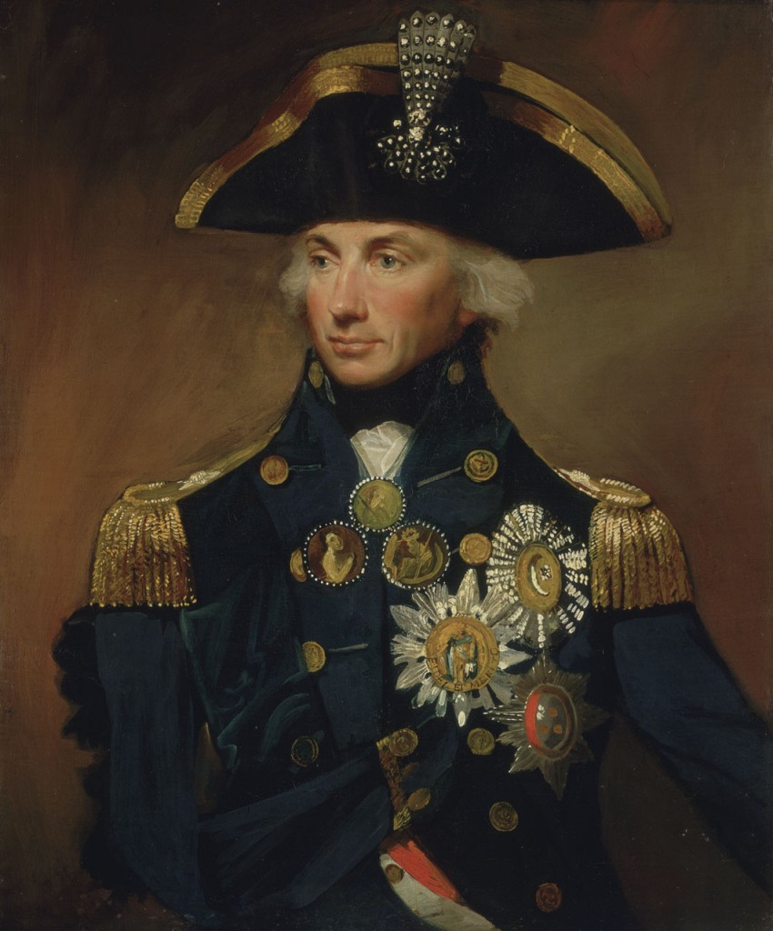 Lemuel Francis Abbott, Rear-Admiral Sir Horatio Nelson, 1758-1805 , Oil on Canvas, 1799, National Maritime Museum Collections.