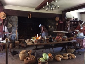 Hearth cooking at Landis Valley (October 2015)